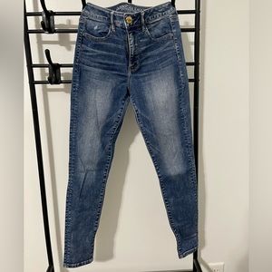 American Eagle High Rise Super Stretch Skinny Jean.